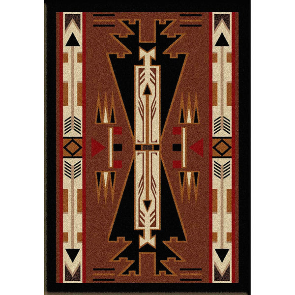 Horse Blanket Brown Rug - 3 x 4
