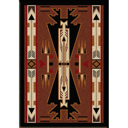 Horse Blanket Brown Rug - 3 x 4