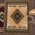 Diamond Mesa Berber Rug - 2 x 3