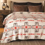 Western Sunshine Lightweight Plush Blanket - King