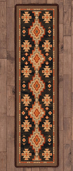 Black Ridge Rug - 2 x 8