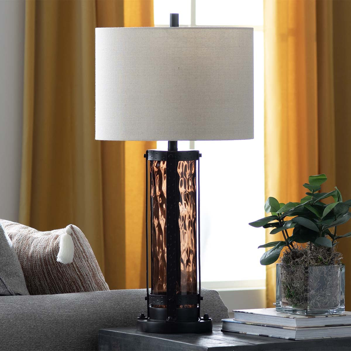 Sunset Silhouette Table Lamp - Set of 2