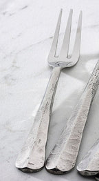 Frontier Hammered Salad Forks - Set of 4