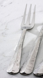Frontier Hammered Salad Forks - Set of 4