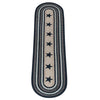 Midnight Sky Braided Rug - 2 x 8