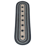 Midnight Sky Braided Rug - 2 x 8