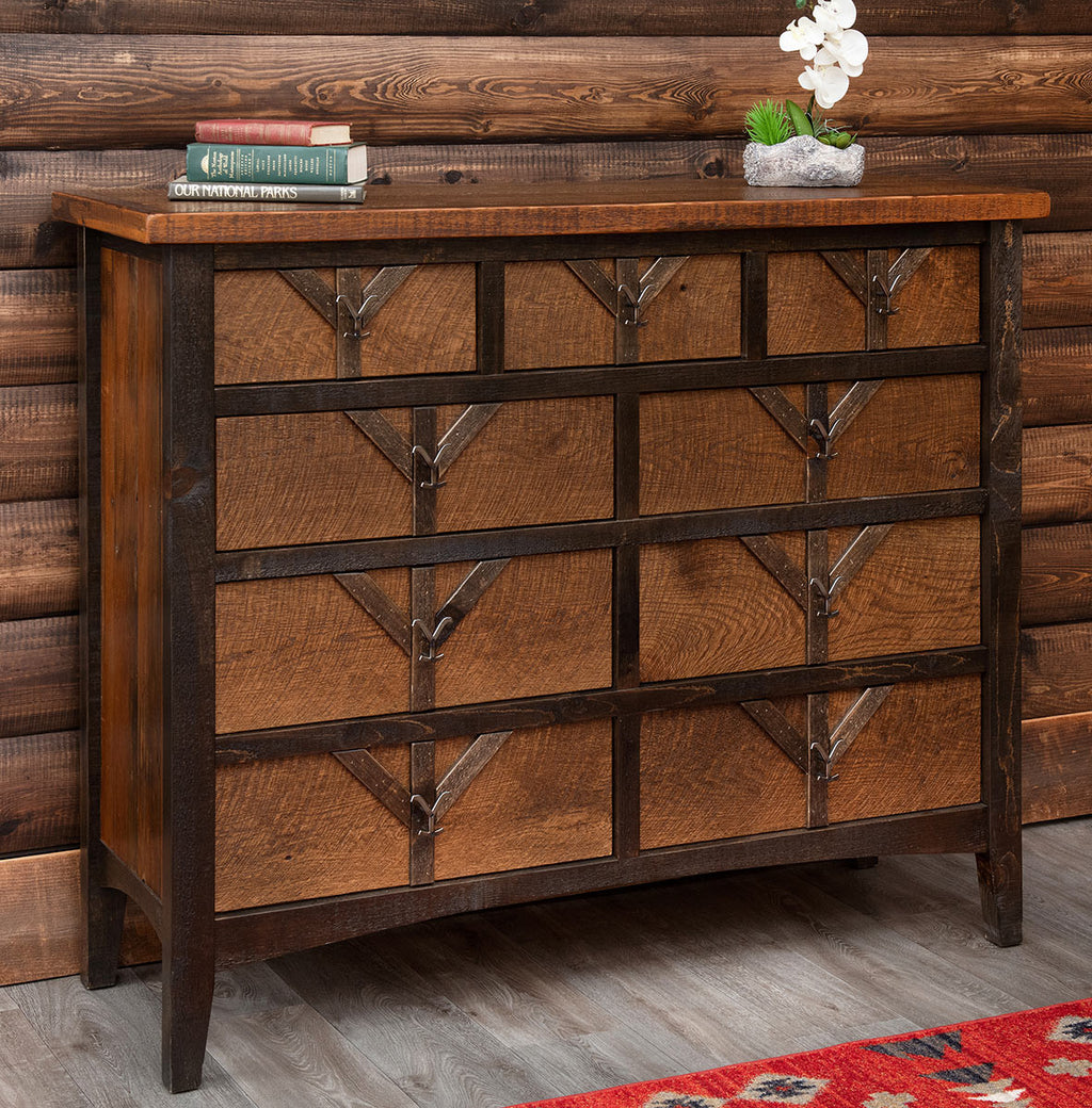 Yellowstone Dutton 9 Drawer Dresser | Rustic Bedroom Furniture from Black Forest Decor Yellowstone Dutton 9 Drawer Dresser | Rustic Bedroom Furniture from Black Forest Decor