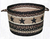Black Lined Beacon Utility Basket - Medium