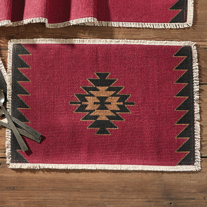 Red Sunrise Southwest Placemat - Set of 4