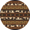 Cattlemen's Club Rug - 8 Ft. Round