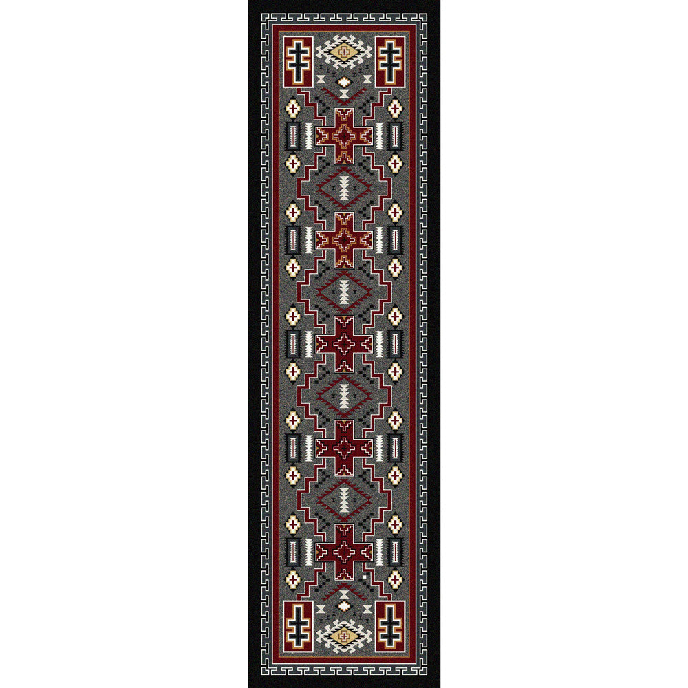Double Cross Rug - 2 x 8