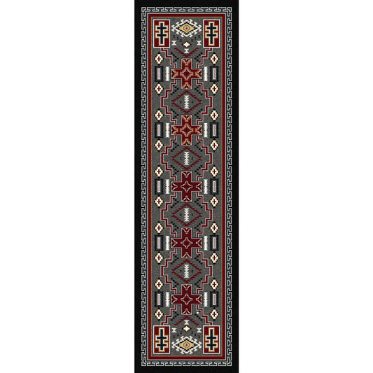 Double Cross Rug - 2 x 8