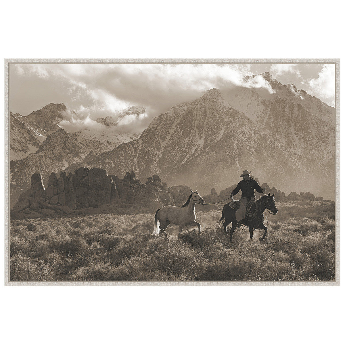 Sierra Foothills Framed Canvas