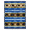 Cimarron Blue Tapestry Throw