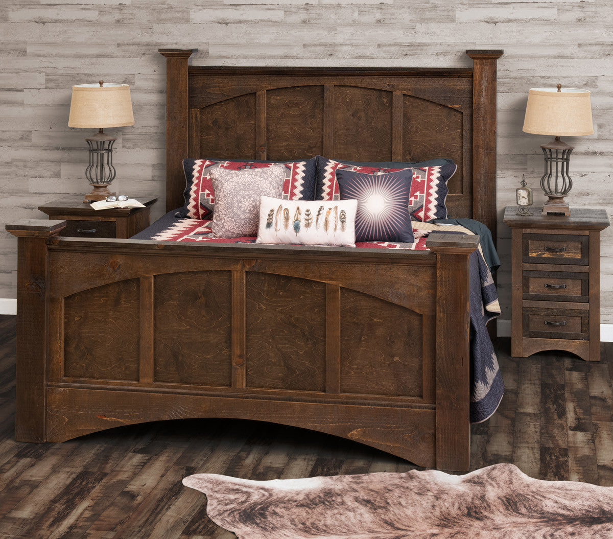Northern Woodland Queen Bed