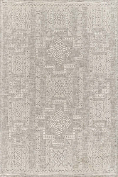 Navajo Tan Indoor/Outdoor Rug - 9 x 12