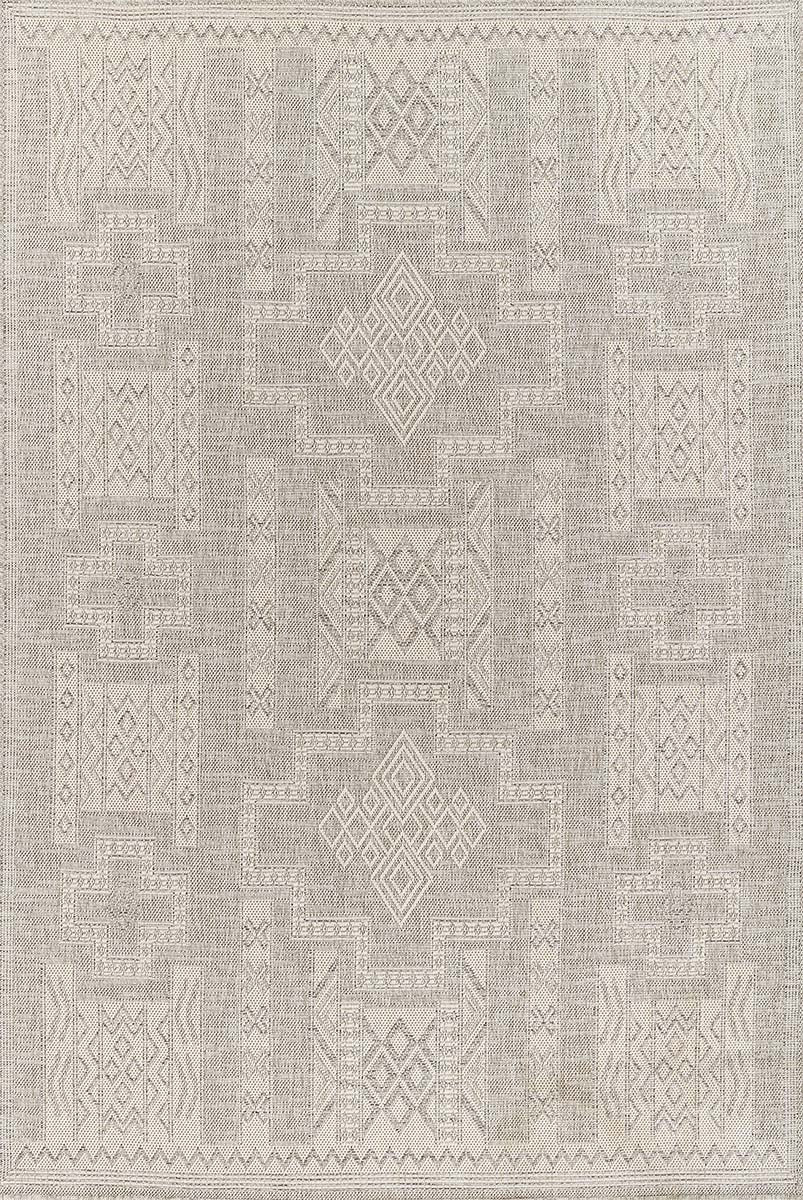 Navajo Tan Indoor/Outdoor Rug - 9 x 12