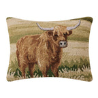 Highland Meadows Hooked Pillow - OUT OF STOCK UNTIL 06/09/2026
