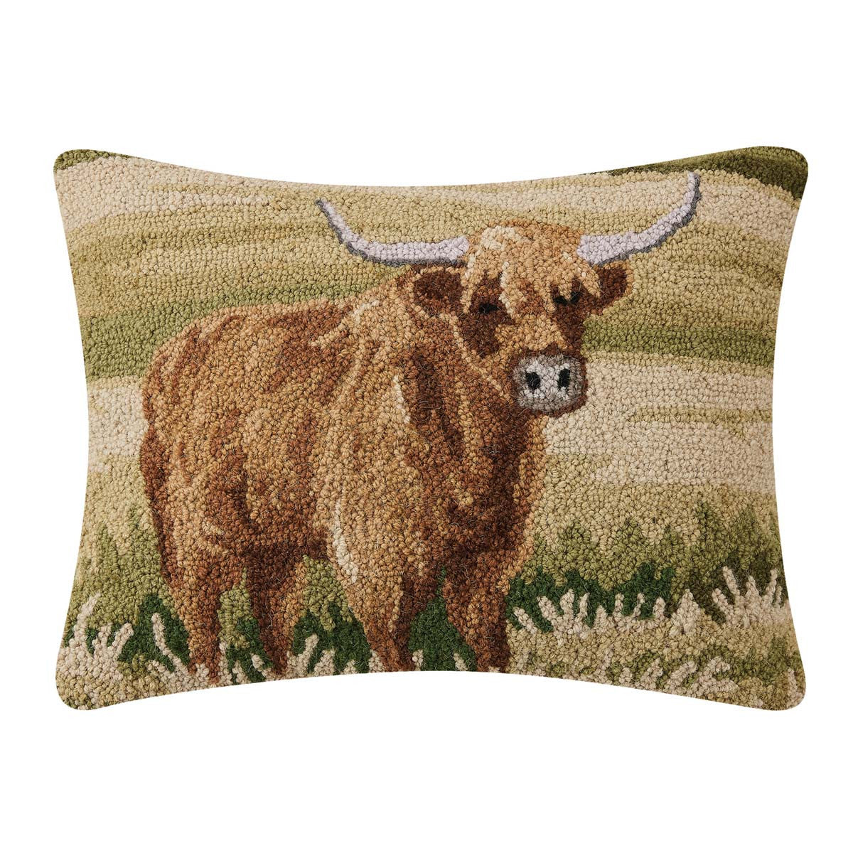 Highland Meadows Hooked Pillow - OUT OF STOCK UNTIL 06/09/2026