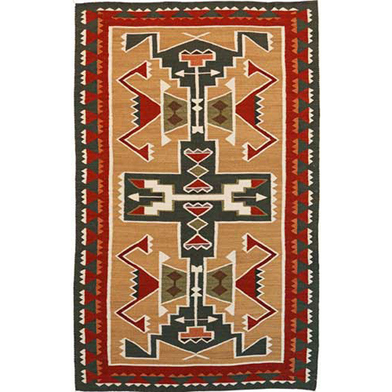 Teec Nos Pos Terracotta Rug - 8 x 10