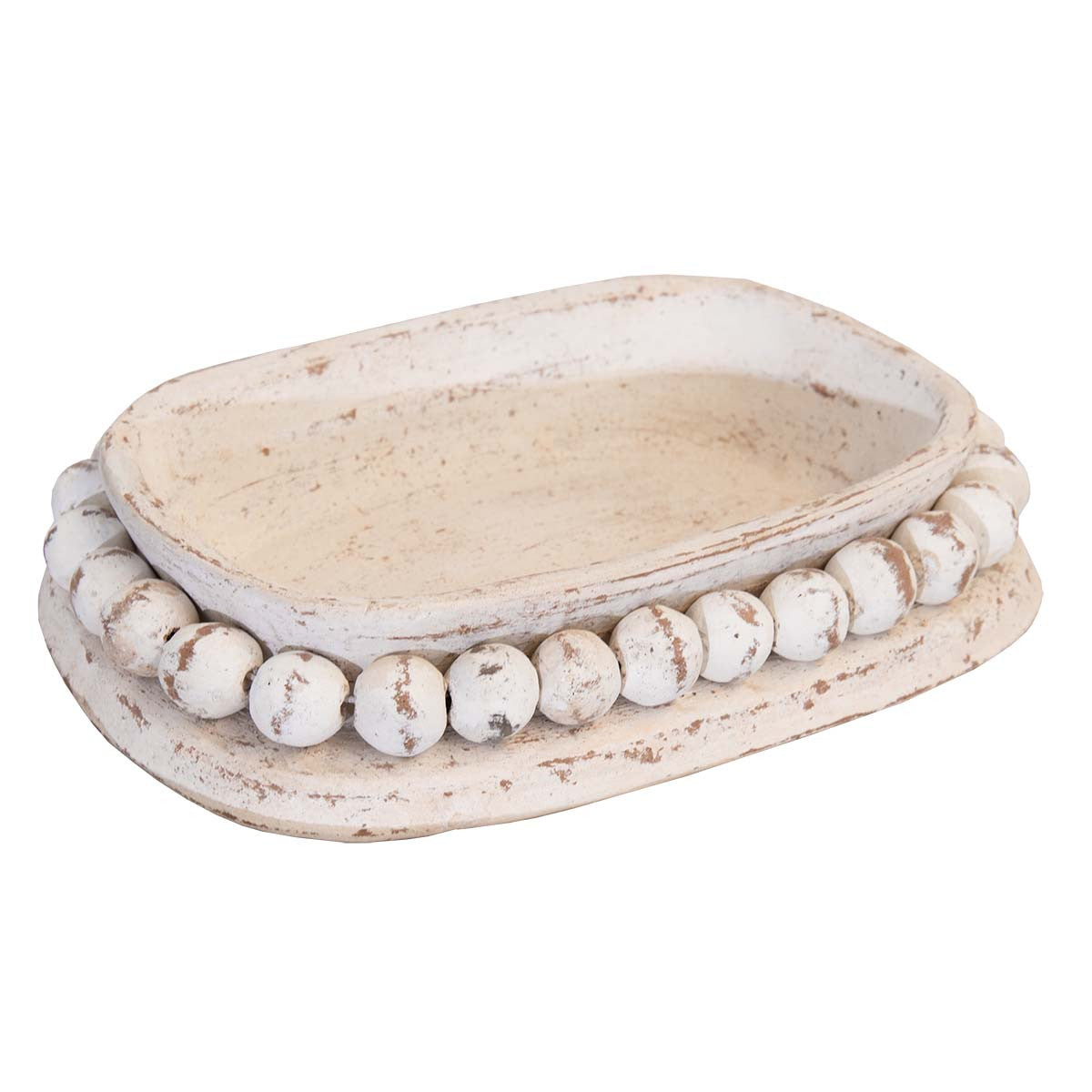 Driftwood Beaded Dish