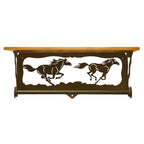 Majestic Stallions Bath Shelf