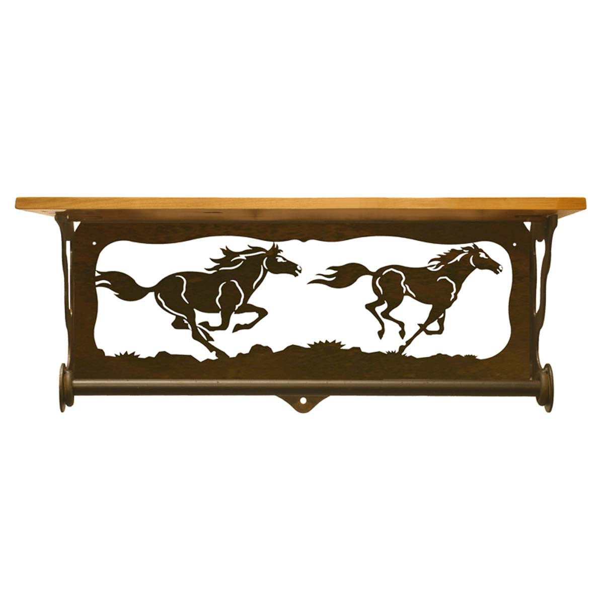 Majestic Stallions Bath Shelf
