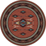 Canyon Winds Rug - 8 Ft. Round
