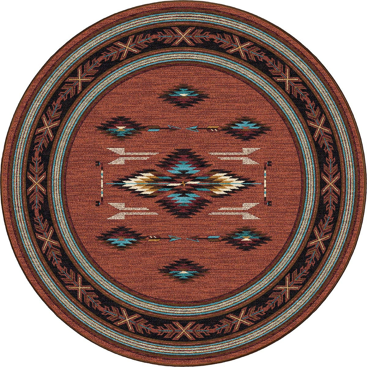 Canyon Winds Rug - 8 Ft. Round