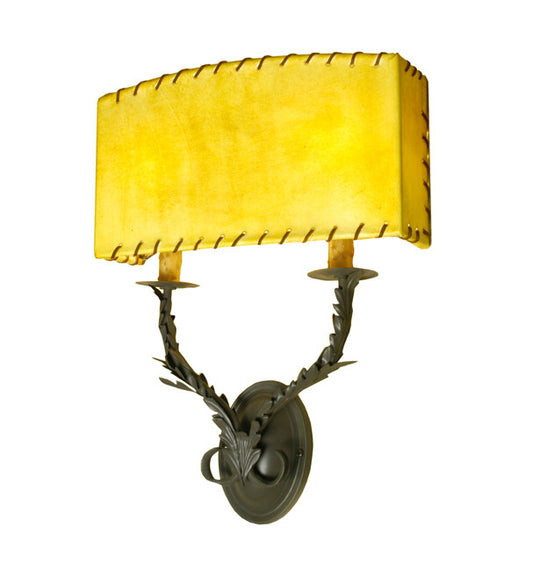 Ranchero Two Light Wall Sconce - Timeless Bronze