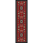 Firestorm Southwestern Rug - 2 x 8