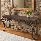 Laredo Copper Sofa Table - 72 Inch
