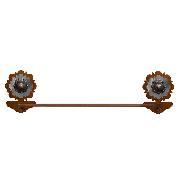Round Copper Berry Towel Bar