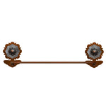 Round Copper Berry Towel Bar