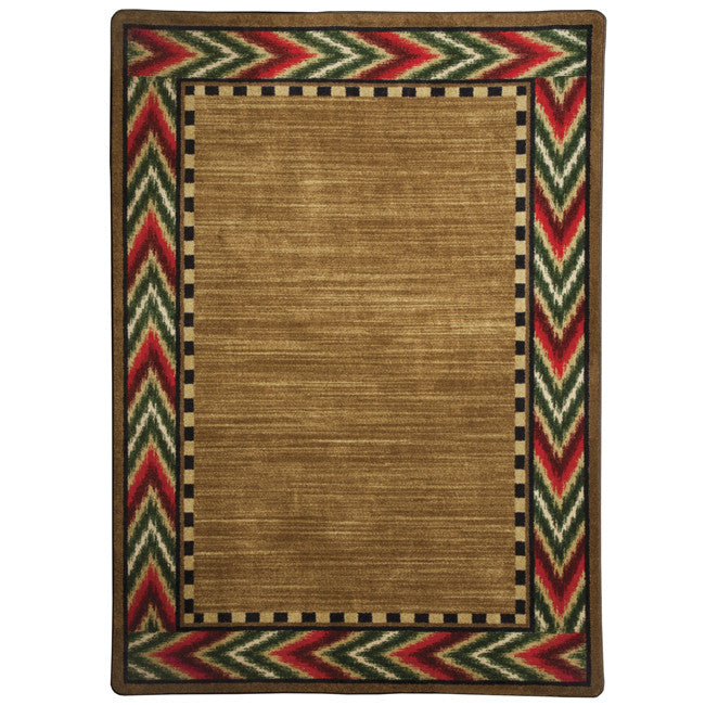 Flame Rug - 8 x 11
