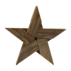 Wooden Star Wall Art - Set of 2