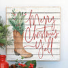 Cowboy Christmas Wall Art
