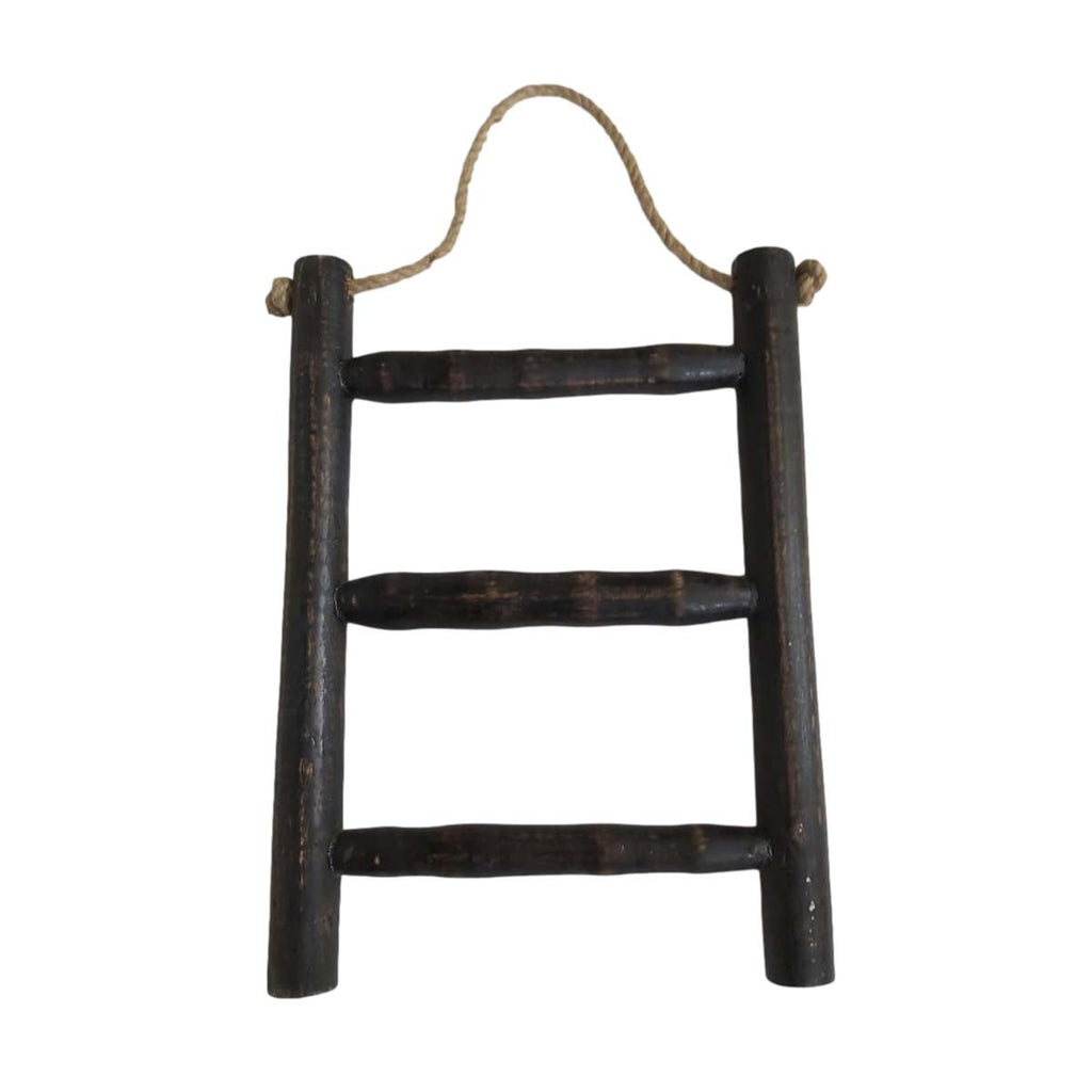 Tea Towel Black Ladder
