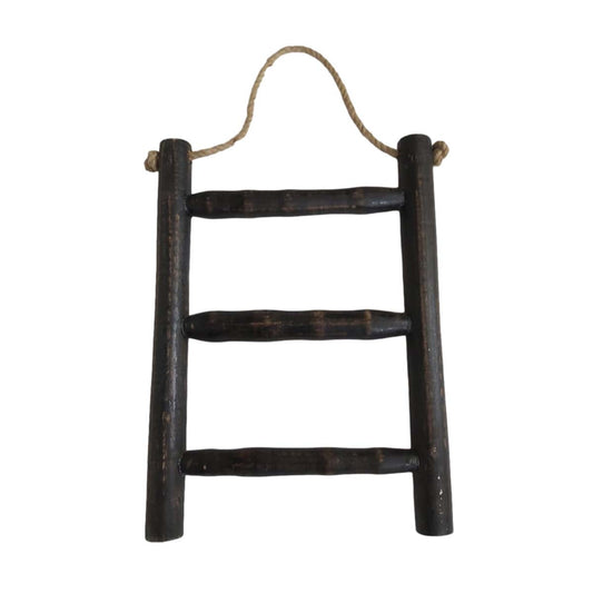 Tea Towel Black Ladder