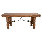 Mirabel Curved Rosewood Desk