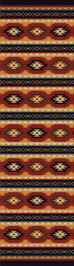Red Deer Lodge Rug - 2 x 8