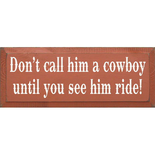 See Him Ride Wall Art