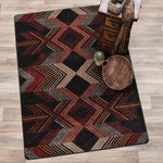 Aztec Arrows Rug - 8 x 11