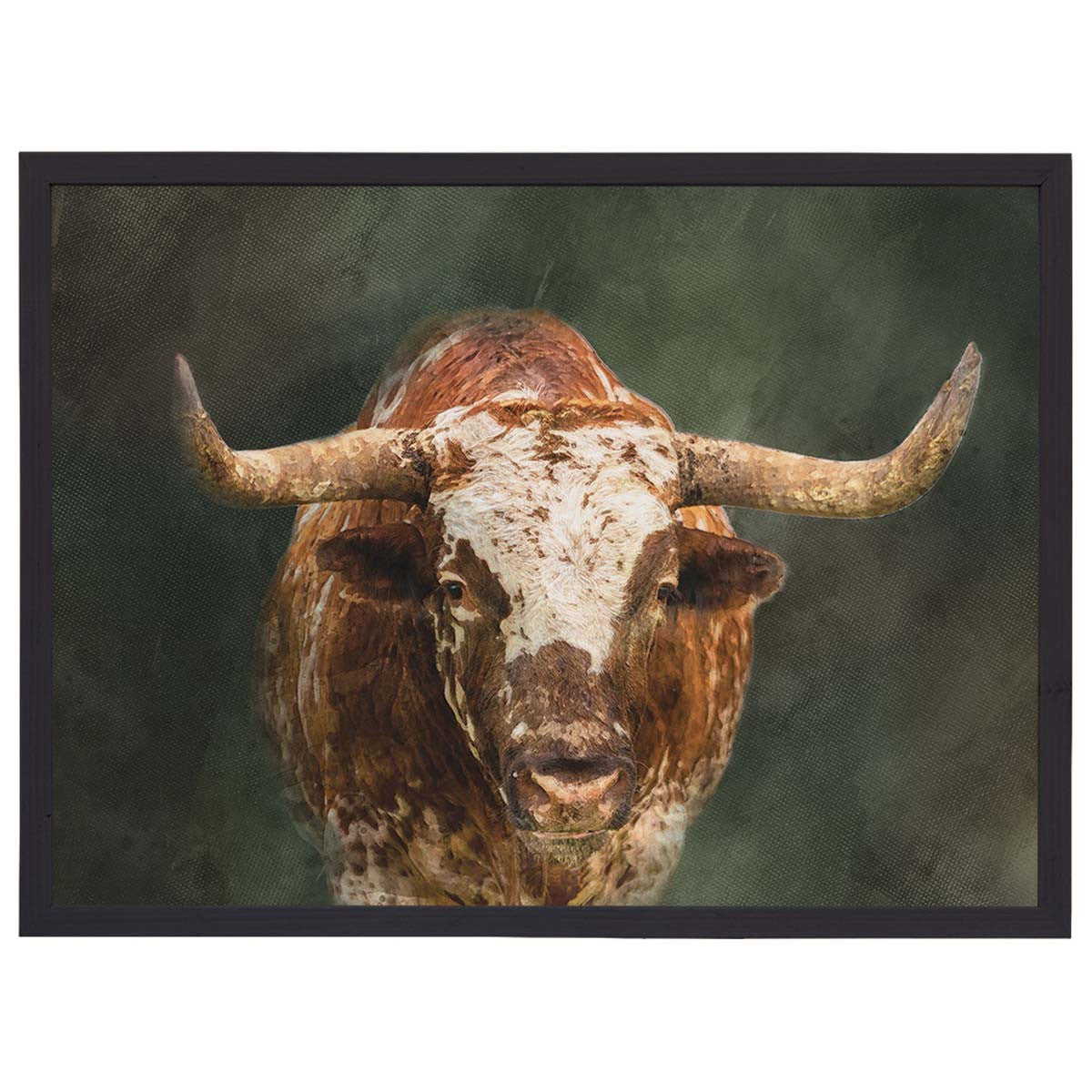 Solemn Texas Longhorn Wall Art