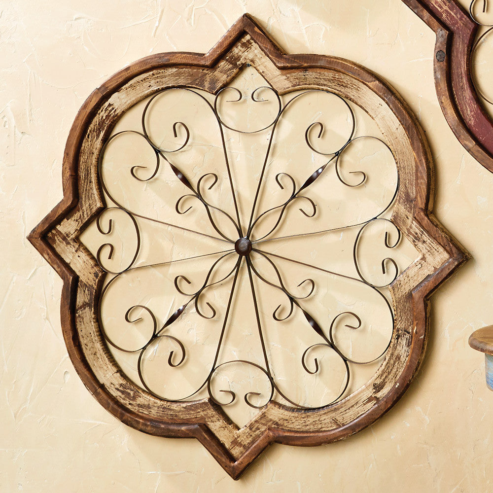 Hacienda Window Wall Art - White