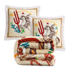 Western Adventure Throw & Rider's Salute Pillows Set (3pc)