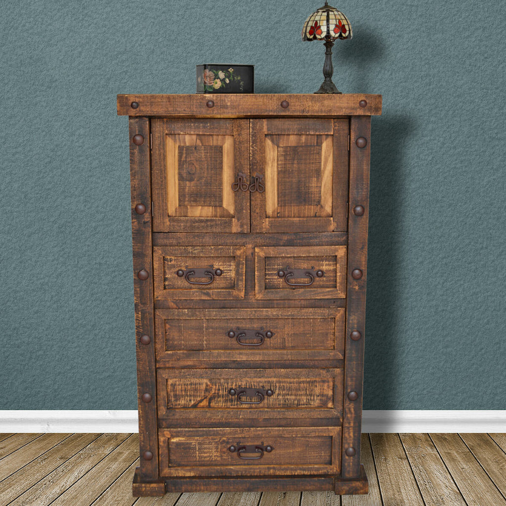 Rough Cut Pine Chest
