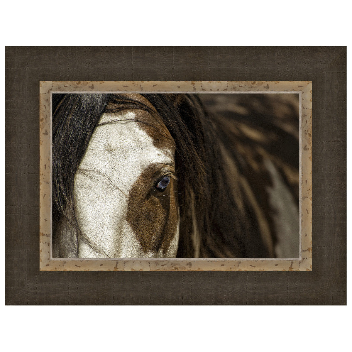 Blue Framed Print