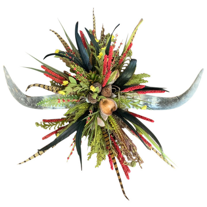 Judson Double Horn Wall Art