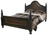 Spanish Bed - Queen - Posse on Back/Steer w-Brands Footboard